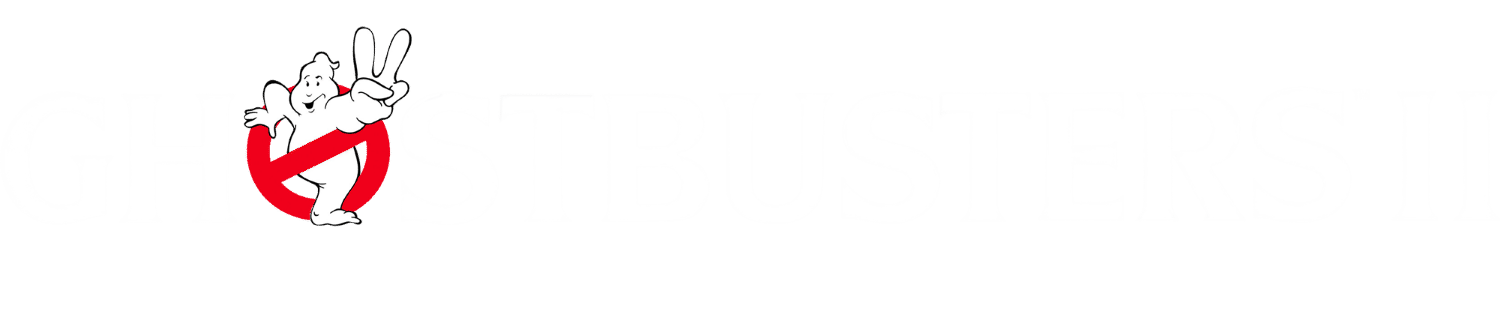 Ghostbusters II logo for Commodore 64